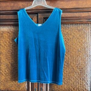 Chico's Vibrant Blue Tank Top